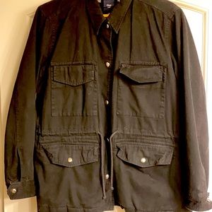 Gap black lined jacket sz XXL used in good condition